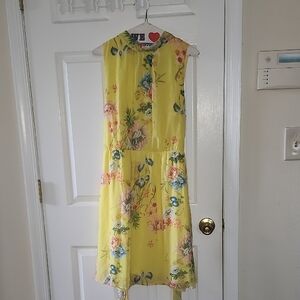 New York & Company Sunny Yellow Dress
